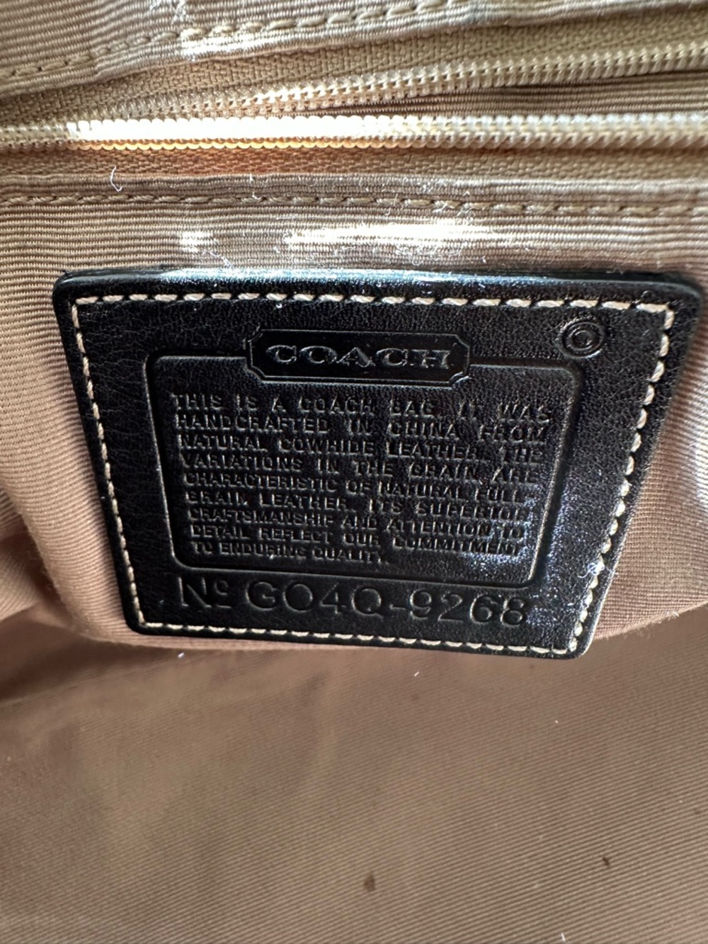 Coach Black Leather Duffel Satchel with Buckle Strap and Double Handles - Picture 5 of 14